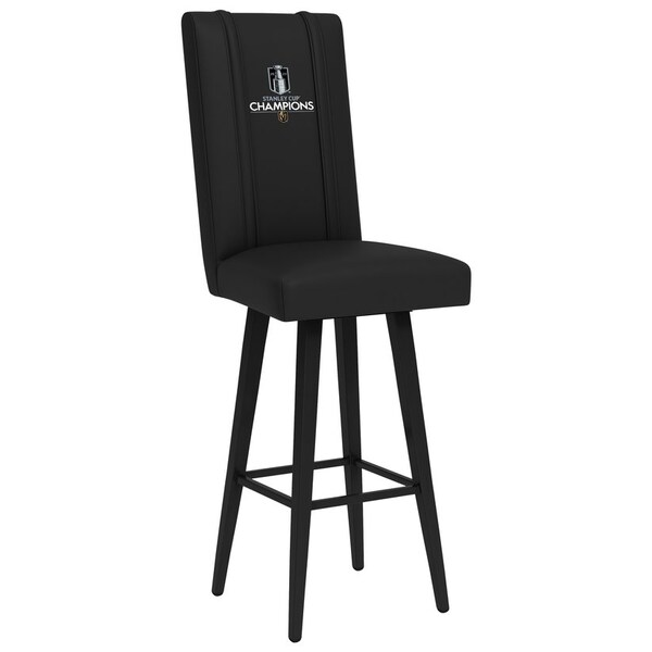 Dreamseat Swivel Bar Stool 2000 with Vegas Golden Knights 2023 Champions Logo XZ2000BSSBLK-PSNHL43037 - main